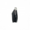 Pochette multifonctions femme en cuir KATANA noir | Mini sac bandoulière minaudière convertible soirée cérémonie Pochette multifonctions femme en cuir KATANA noir | Mini sac bandoulière minaudière convertible soirée cérémonie