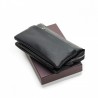 Pochette multifonctions femme en cuir KATANA noir | Mini sac bandoulière minaudière convertible soirée cérémonie Pochette multifonctions femme en cuir KATANA noir | Mini sac bandoulière minaudière convertible soirée cérémonie