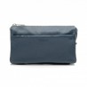 Pochette multifonctions femme en cuir KATANA bleu marine | Mini sac bandoulière minaudière convertible soirée cérémonie Pochette multifonctions femme en cuir KATANA bleu marine | Mini sac bandoulière minaudière convertible soirée cérémonie