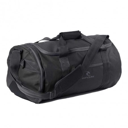 Sac de voyage RIP CURL "Packable Duffle" L  noir | Bagage pliable gain de place étanche surf pas cher