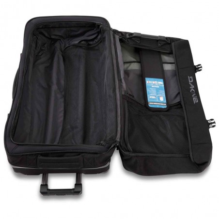 Sac de voyage à roulettes DAKINE "Split Roller" 85L noir | Bagage grande contenance qualité garantie à vie écologique