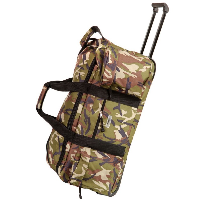 Sac de voyage à roulettes HORIZON Raid 68cm camouflage 