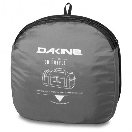 Sac de sport DAKINE "EQ Duffle" 35L noir | Petit sac de voyage bagage pliable gain de place pas cher