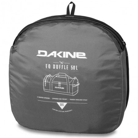 Sac de voyage DAKINE "EQ Duffle" 50L noir | Grand sac de sport bagage pliable gain de place pas cher