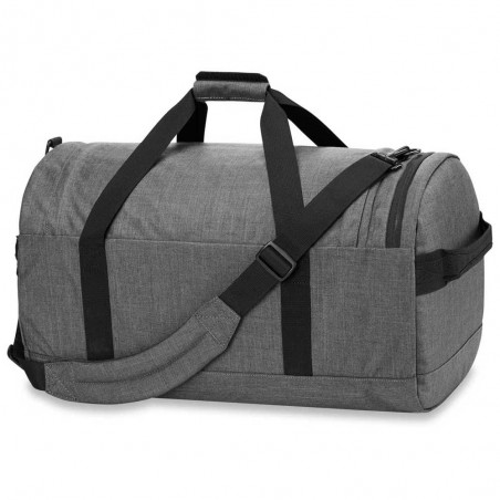 Sac de voyage DAKINE "EQ Duffle" 50L carbone | Grand sac de sport bagage pliable gain de place pas cher gris