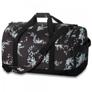 Sac de voyage DAKINE "EQ Duffle" 50L solstice floral | Grand sac de sport bagage pliable gain de place pas cher gris
