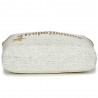 Sac de plage LES TROPEZIENNES "Panama" blanc | Cabas femme style panier bohème chic été Sac de plage LES TROPEZIENNES "Panama" blanc | Cabas femme style panier bohème chic été