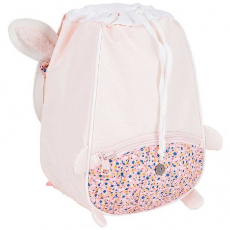 Sac à dos crèche L'ÉCOLE DES TANN'S "Lapine" | Sac maternelle fille lapin Sac à dos crèche L'ÉCOLE DES TANN'S "Lapine" | Sac maternelle fille lapin