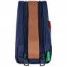 Trousse double TANN'S "Timéo" marine/camel | Fourreau 2 compartiments garçon scolaire Trousse double TANN'S "Timéo" marine/camel | Fourreau 2 compartiments garçon scolaire