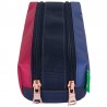Trousse double TANN'S "Olivia" - bleu/rose | Fourreau 2 compartiments fille scolaire broderie fleurs Trousse double TANN'S "Olivia" - bleu/rose | Fourreau 2 compartiments fille scolaire broderie fleurs