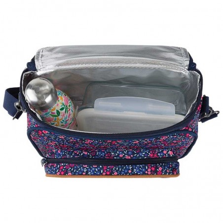 Sac repas bandoulière TANN'S "Alexa" marine | Lunch box enfant fille isotherme pique-nique sortie scolaire Sac repas bandoulière TANN'S "Alexa" marine | Lunch box enfant fille isotherme pique-nique sortie scolaire