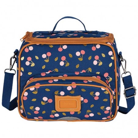 Sac repas bandoulière TANN'S "Alexa" marine | Lunch box enfant fille isotherme pique-nique sortie scolaire Sac repas bandoulière TANN'S "Alexa" marine | Lunch box enfant fille isotherme pique-nique sortie scolaire
