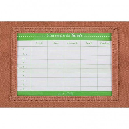 Cartable TANN'S 41 cm "Camille" marine l Sac scolaire classique CE2 CM1 CM2 garçon fille Cartable TANN'S 41 cm "Camille" marine l Sac scolaire classique CE2 CM1 CM2 garçon fille