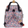 Sac à dos TANN'S XS "Antonia" bleu marine | Petit sac maternelle fille imprimé liberty or adaptable trottinette Sac à dos TANN'S XS "Antonia" bleu marine | Petit sac maternelle fille imprimé liberty or adaptable trottinette