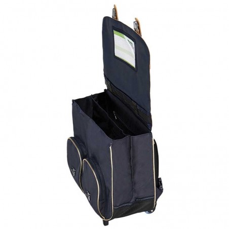 Cartable à roulettes TANN'S 41cm "Antonia" marine | Cartable trolley scolaire école primaire CE2 CM1 CM2 fille liberty doré Cartable à roulettes TANN'S 41cm "Antonia" marine | Cartable trolley scolaire école primaire CE2 CM1 CM2 fille liberty doré