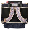 Cartable à roulettes TANN'S 38cm "Antonia" marine | Sac trolley scolaire école primaire CE1 CE2 fille imprimé fleuri liberty Cartable à roulettes TANN'S 38cm "Antonia" marine | Sac trolley scolaire école primaire CE1 CE2 fille imprimé fleuri liberty