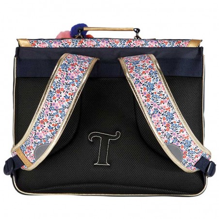 Cartable TANN'S 41cm "Antonia" imprimé fleuri | Sac scolaire 2 compartiments CE2 CM1 CM2 fille motif liberty Cartable TANN'S 41cm "Antonia" imprimé fleuri | Sac scolaire 2 compartiments CE2 CM1 CM2 fille motif liberty