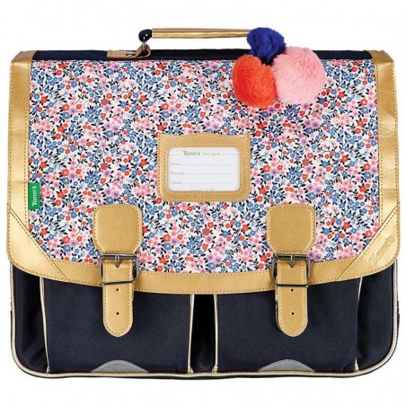 Cartable TANN'S 41cm "Antonia" imprimé fleuri | Sac scolaire 2 compartiments CE2 CM1 CM2 fille motif liberty Cartable TANN'S 41cm "Antonia" imprimé fleuri | Sac scolaire 2 compartiments CE2 CM1 CM2 fille motif liberty