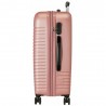 Valise extensible 70cm ROLL ROAD "India" rose nude | Bagage taille moyenne séjour 1 semaine femme rigide avion Valise extensible 70cm ROLL ROAD "India" rose nude | Bagage taille moyenne séjour 1 semaine femme rigide avion