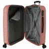 Valise extensible 70cm ROLL ROAD "India" rose nude | Bagage taille moyenne séjour 1 semaine femme rigide avion Valise extensible 70cm ROLL ROAD "India" rose nude | Bagage taille moyenne séjour 1 semaine femme rigide avion