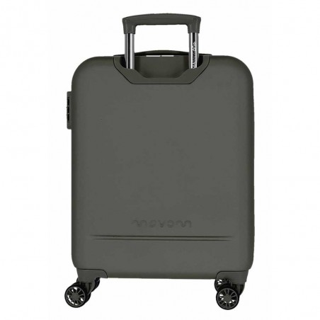 Valise cabine 55cm MOVOM "Galaxy 2.0" anthracite | Bagage petite taille avion solide garantie 3 ans