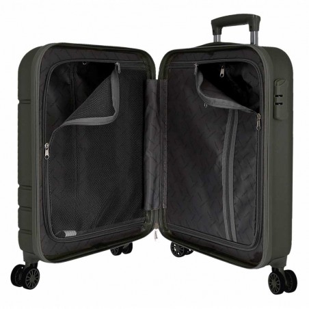 Valise cabine 55cm MOVOM "Galaxy 2.0" anthracite | Bagage petite taille avion solide garantie 3 ans