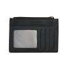 Porte-cartes compact en cuir KATANA noir | Porte-monnaie petit format femme pas cher Porte-cartes compact en cuir KATANA noir | Porte-monnaie petit format femme pas cher