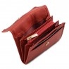 Porte-monnaie multifonctions en cuir KATANA rouge | porte-cartes femme maroquinerie pas cher Porte-monnaie multifonctions en cuir KATANA rouge | porte-cartes femme maroquinerie pas cher