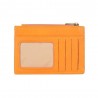 Porte-cartes compact en cuir KATANA jaune | Porte-monnaie portefeuille femme petit format femme Porte-cartes compact en cuir KATANA jaune | Porte-monnaie portefeuille femme petit format femme