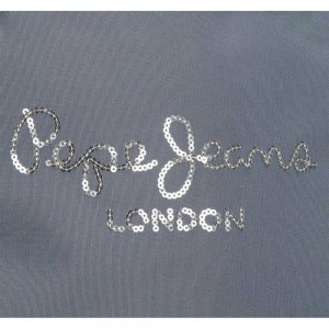 Sac repas PEPE JEANS LONDON "Laila" bleu/rose | Lunch box isotherme enfant fille femme pas cher
