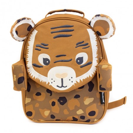 Sac à dos LES DÉGLINGOS "Spéculos le tigre" | Sac à dos enfant école maternelle loisirs animal pas cher Sac à dos LES DÉGLINGOS "Spéculos le tigre" | Sac à dos enfant école maternelle loisirs animal pas cher