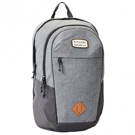 Sac à dos RIP CURL "Overtime Driven" 30L gris | Sac homme grand volume sport surf pas cher Sac à dos RIP CURL "Overtime Driven" 30L gris | Sac homme grand volume sport surf pas cher