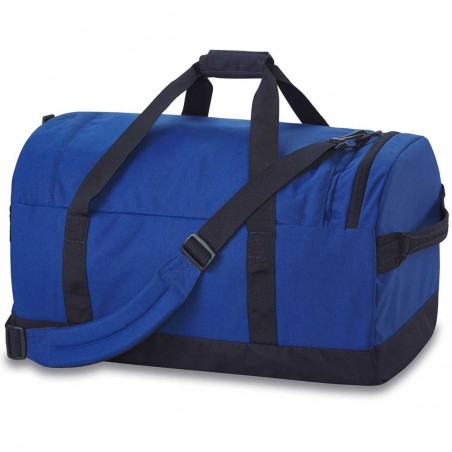 Sac de voyage DAKINE "EQ Duffle" 50L carbone | Grand sac de sport bagage pliable gain de place pas cher bleu