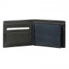 Portefeuille en cuir homme SERGE BLANCO "Anchorage" noir | Porte-monnaie porte-cartes cuir véritable qualité marque française Portefeuille en cuir homme SERGE BLANCO "Anchorage" noir | Porte-monnaie porte-cartes cuir véritable qualité marque française