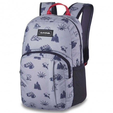 Sac à dos DAKINE "Kids Campus" 18L forest friends | Sac enfant scolaire école primaire loisirs motif montagne marmotte randonnée