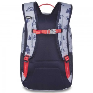 Sac à dos DAKINE "Kids Campus" 18L forest friends | Sac enfant scolaire école primaire loisirs motif montagne marmotte randonnée