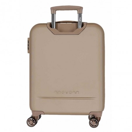 Valise cabine 55cm MOVOM "Galaxy 2.0" champagne | Bagage rigide petite taille avion garantie 3 ans pas cher