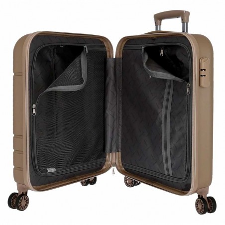 Valise cabine 55cm MOVOM "Galaxy 2.0" champagne | Bagage rigide petite taille avion garantie 3 ans pas cher Valise cabine 55cm MOVOM "Galaxy 2.0" champagne | Bagage rigide petite taille avion garantie 3 ans pas cher