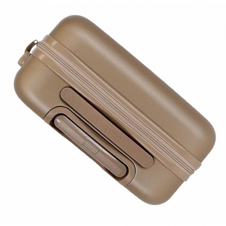 Valise cabine 55cm MOVOM "Galaxy 2.0" champagne | Bagage rigide petite taille avion garantie 3 ans pas cher Valise cabine 55cm MOVOM "Galaxy 2.0" champagne | Bagage rigide petite taille avion garantie 3 ans pas cher