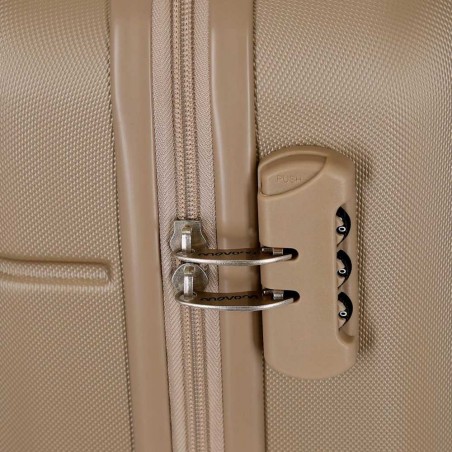Valise cabine 55cm MOVOM "Galaxy 2.0" champagne | Bagage rigide petite taille avion garantie 3 ans pas cher Valise cabine 55cm MOVOM "Galaxy 2.0" champagne | Bagage rigide petite taille avion garantie 3 ans pas cher