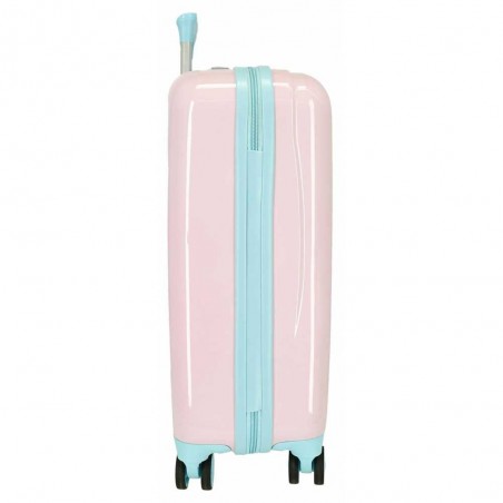 Valise cabine 55cm DISNEY Princess "Raiponce" rose pastel | Bagage enfant fille princesse dessin animé qualité avion Valise cabine 55cm DISNEY Princess "Raiponce" rose pastel | Bagage enfant fille princesse dessin animé qualité avion