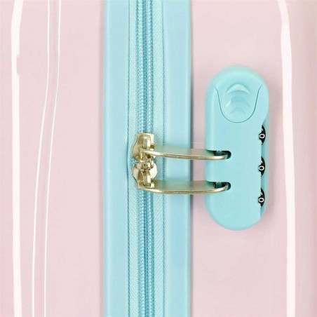 Valise cabine 55cm DISNEY Princess "Raiponce" rose pastel | Bagage enfant fille princesse dessin animé qualité avion Valise cabine 55cm DISNEY Princess "Raiponce" rose pastel | Bagage enfant fille princesse dessin animé qualité avion