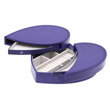 Coffret à bijoux DAVIDTS "Grand Coeur" violet | Grande boite à bijoux femme luxe Coffret à bijoux DAVIDTS "Grand Coeur" violet | Grande boite à bijoux femme luxe