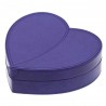 Coffret à bijoux DAVIDTS "Grand Coeur" violet | Grande boite à bijoux femme luxe Coffret à bijoux DAVIDTS "Grand Coeur" violet | Grande boite à bijoux femme luxe