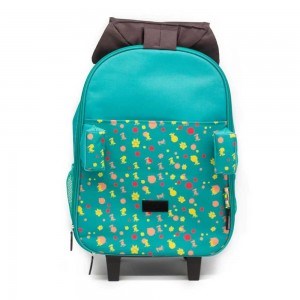 Valise trolley enfant LES DÉGLINGOS x LOUP | Valise garçon fille petit format cabine originale pas chère