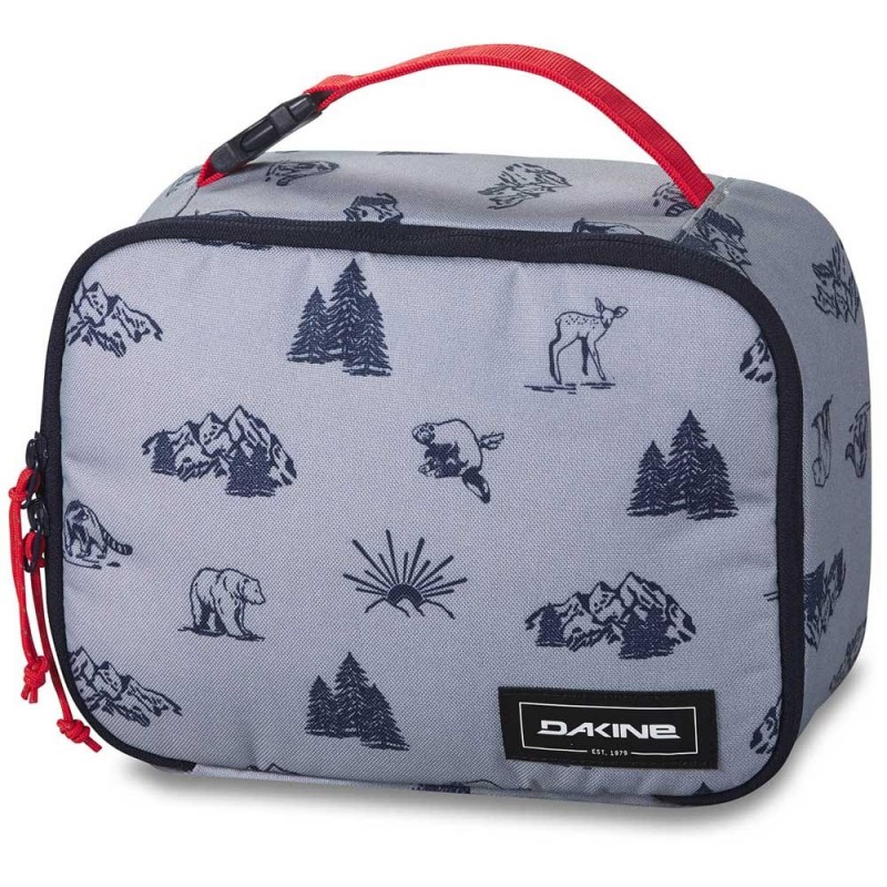 Sac repas DAKINE "Kids Lunch Box" 5L forest friends | Sac isotherme goûter pique-nique enfant scolaire qualité