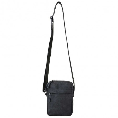 Sacoche bandoulière homme RIP CURL "Leazard No Idea" noir | Pochette homme pas cher