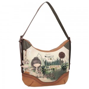 Sac porté épaule ANEKKE "Canada" | Sac à main femme pas cher original automne hiver
