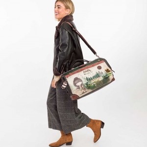 Sac de voyage femme ANEKKE "Canada" | Bagage style vintage original pas cher