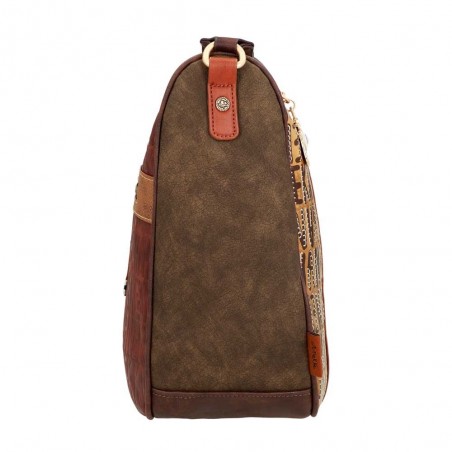 Sac bandoulière messager ANEKKE "Urban" | Sac à main femme grand format automne hiver élégant original pas cher Sac bandoulière messager ANEKKE "Urban" | Sac à main femme grand format automne hiver élégant original pas cher